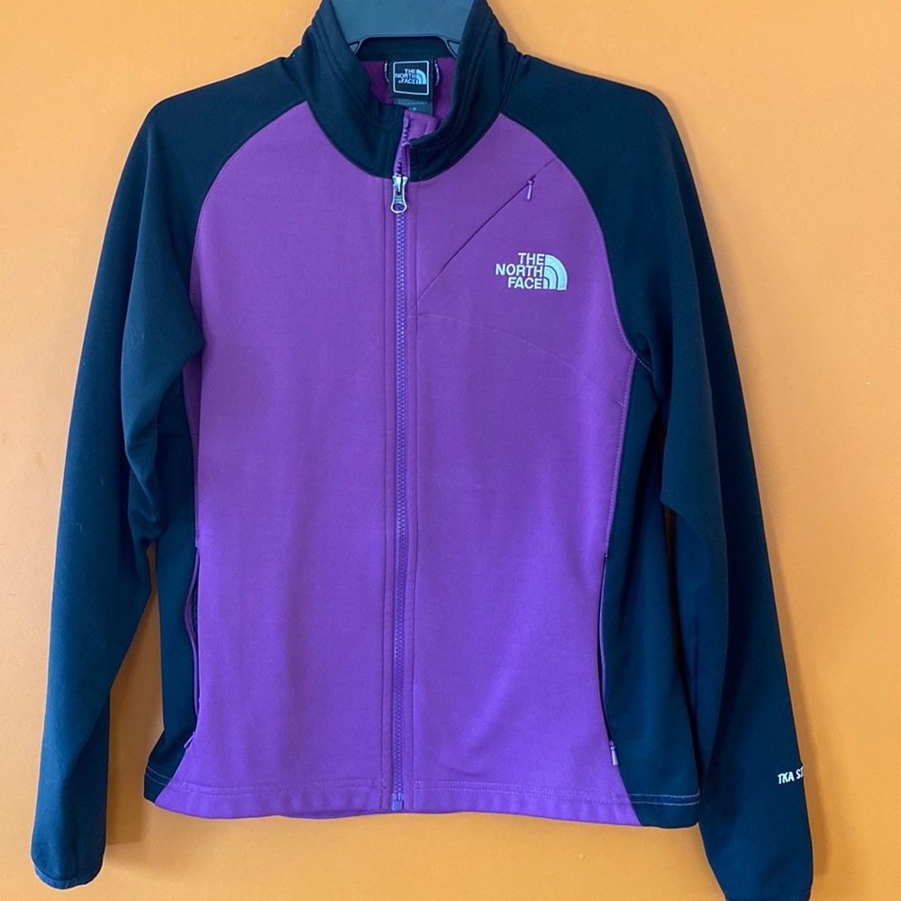 The North Face Women's Purple and Black Jacket